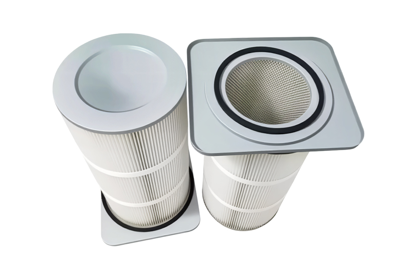 方形法蘭除塵（chén）濾芯