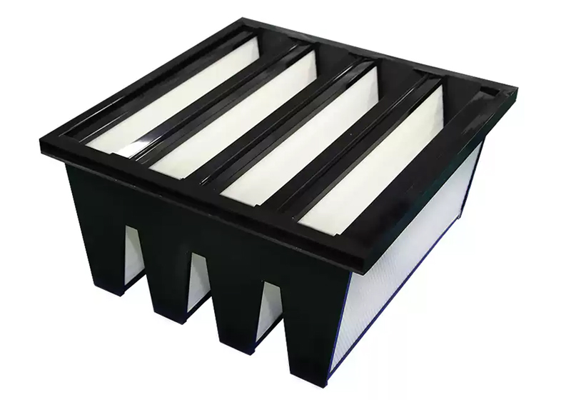 V型大風量高 效過濾（lǜ）器