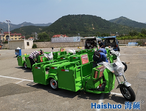 夏莊街道垃圾分類（lèi）車項目